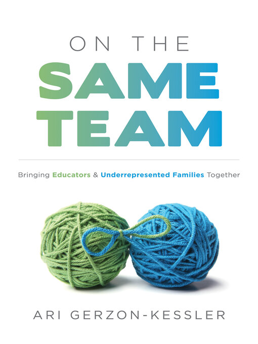 Title details for On the Same Team by Ari Gerzon-Kessler - Available